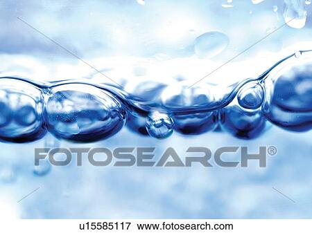 Stock Photo - bubbling, close-up, condensation. Fotosearch