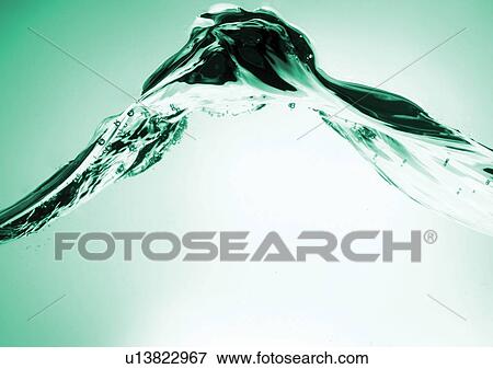 Stock Photo - clean, close-up, drops. Fotosearch