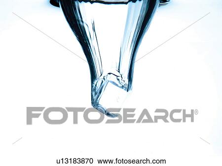 Stock Image - close-up, cube, dipped. Fotosearch