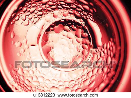 Stock Image - close-up, dew, droplets. Fotosearch