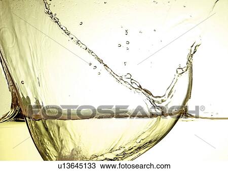Stock Image - close-up, disturbance, drops. Fotosearch