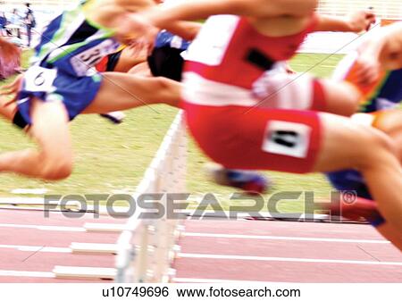 Stock Photograph - athletes, challenge, active. Fotosearch