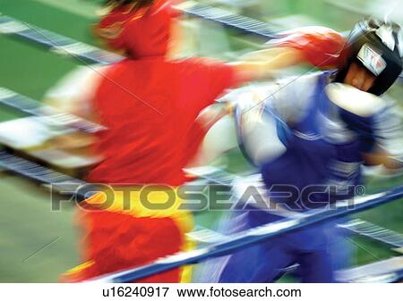 Stock Photo - blurry, boxers, adults. Fotosearch