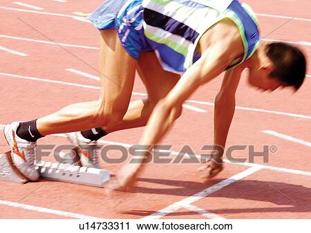running track, sports shoe, starting line, tank top View Large Photo Image Stock Image - running track, sports shoe, starting line, tank top. Fotosearch