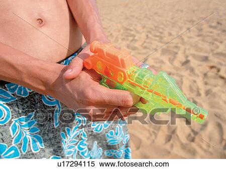 Stock Photography - One Person, Outdoor, Sand. Fotosearch