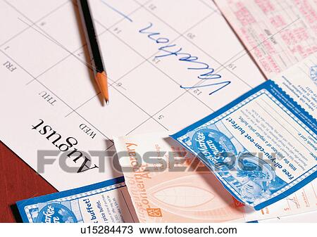 Stock Image - Outdoor, Calendar. Fotosearch