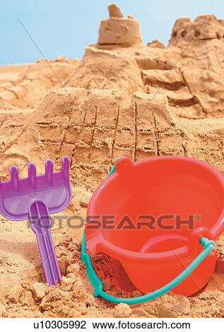 Stock Image - Outdoor, Sand. Fotosearch