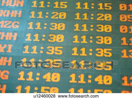 Arrival Departure Board, Data, Close-Up, Capital Letter, Airport View Large Photo Image Stock Photo - Arrival Departure Board, Data, Close-Up, Capital Letter, Airport. Fotosearch