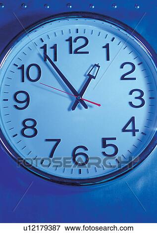 Stock Photo - Circle, Hour Hand, Indoor, Minute Hand. Fotosearch