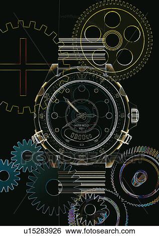 Diagram, Digital Display, Digital Enhancement, Indoor, Instrument Of Time View Large Photo Image Stock Photograph - Diagram, Digital Display, Digital Enhancement, Indoor, Instrument Of Time. Fotosearch