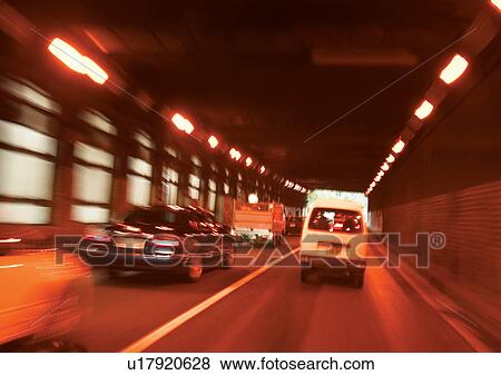 Stock Photo - Blurred, Car, Day, Driving. Fotosearch