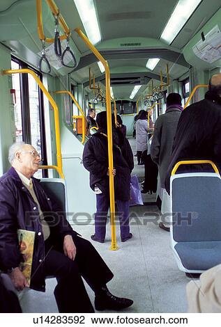 Stock Image - Businessman, Casual Clothing, Crowded, Day. Fotosearch