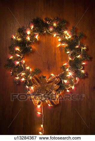 Stock Photo - Christmas Décor, Celebrations, Décor, Christmas, Christmas Decoration, Christmas Lights, Christmas Ornament. Fotosearch