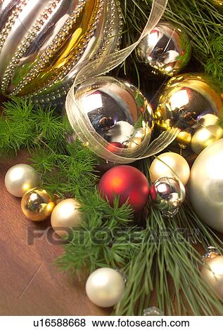 Christmas Décor, Celebrations, Décor, Christmas, Christmas Decoration, Christmas Ornament, Close-Up View Large Photo Image Stock Photo - Christmas Décor, Celebrations, Décor, Christmas, Christmas Decoration, Christmas Ornament, Close-Up. Fotosearch