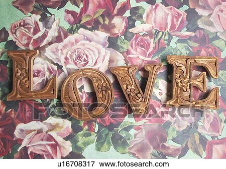 Love Tokens, Alphabet, Backgrounds, Close-Up, Floral Pattern View Large Photo Image Stock Photo - Love Tokens, Alphabet, Backgrounds, Close-Up, Floral Pattern. Fotosearch