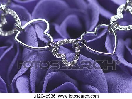 Stock Photograph - Love Tokens, Close-Up, Flower, Heart Shape. Fotosearch