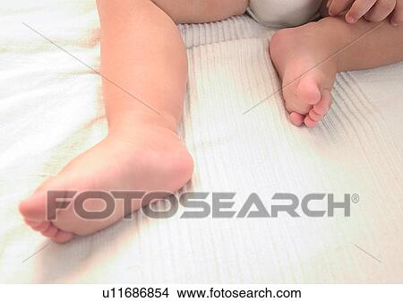 Picture - Barefoot, Close-Up, About Babies. Fotosearch