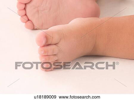 Barefoot, Human Foot, Close-Up, About Babies View Large Photo Image Stock Photo - Barefoot, Human Foot, Close-Up, About Babies. Fotosearch