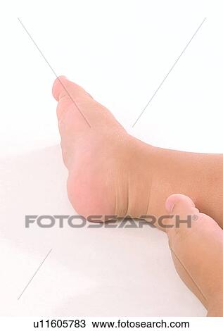 Stock Image - Close-Up, Human Palm, Human Hand, Human Finger, About Babies. Fotosearch