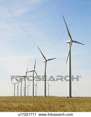 Stock Image - Wind Farm. Fotosearch