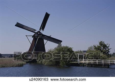 Stock Image - Windmill. Fotosearch
