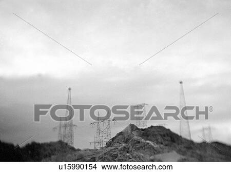 Ceu Cinza E Torres Foto U15990154 Fotosearch