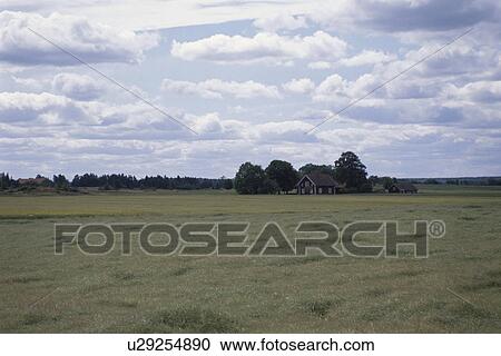 Stock Image - Field Finland. Fotosearch