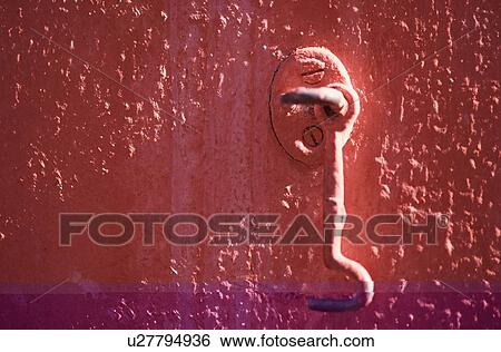 Stock Photograph - Red Lock. Fotosearch