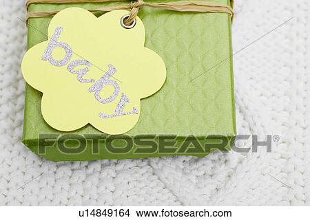 Picture - Baby gifts (close-up). Fotosearch