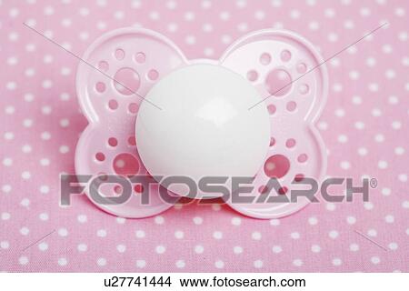 Pink pacifier View Large Photo Image Picture - Pink pacifier. Fotosearch