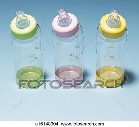 Three Baby Bottles View Large Photo Image Picture - Three Baby Bottles. Fotosearch