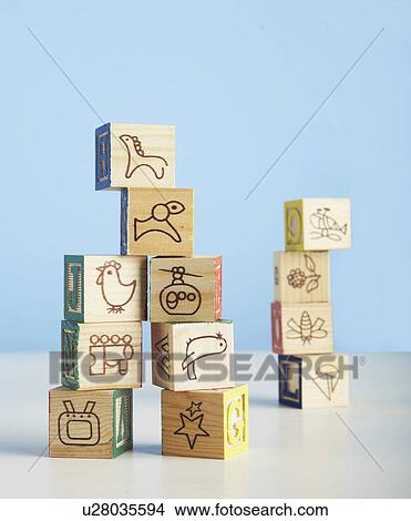 Wooden Toy Blocks View Large Photo Image Picture - Wooden Toy Blocks. Fotosearch