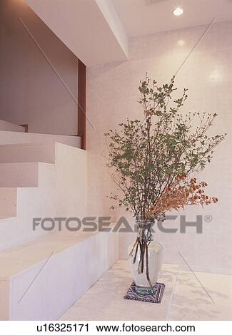 Stock Image - Branches In Vase. Fotosearch