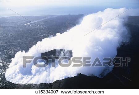 Stock Photo - Kilauea Volcano. Fotosearch