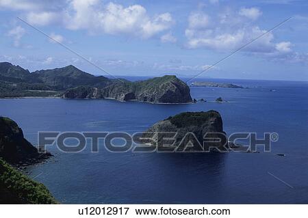 The Sea And An Island View Large Photo Image Stock Photo - The Sea And An Island. Fotosearch