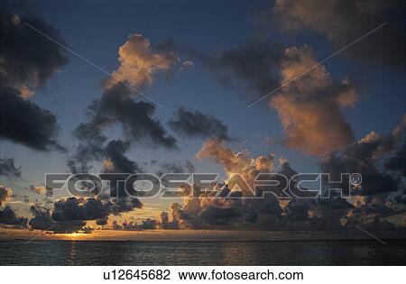 The Clouds Of Evening Glow View Large Photo Image Stock Image - The Clouds Of Evening Glow. Fotosearch
