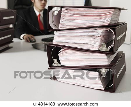 Businessman Working at Desk View Large Photo Image Stock Image - Businessman Working at Desk. Fotosearch