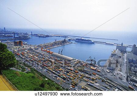 Blue, Sky, Harbour, Harbor, Port, Seaport, Merchandise View Large Photo Image Stock Image - Blue, Sky, Harbour, Harbor, Port, Seaport, Merchandise. Fotosearch