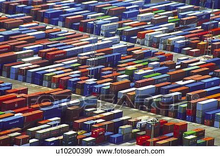 Stock Image - Merchandise, Merchandises, Boxes, Goods, Store. Fotosearch