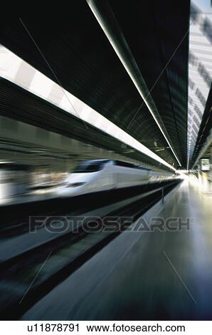 Stock Image - Transport, Transportation, Train, Trains, Coach, Coaches, Carriage. Fotosearch