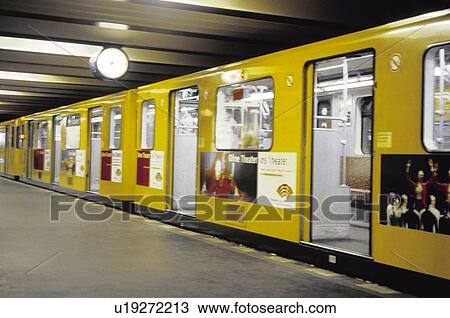 Stock Image - Transport, Transportation, Urban transport, Urban transportation, Public transport, Public Transportation, Subway. Fotosearch