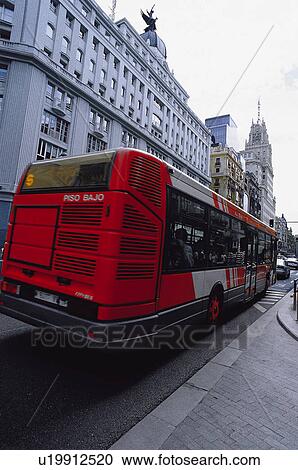 Stock Image - Transport, Transportation, Urban transport, Urban transportation, Public transport, Public Transportation, Bus. Fotosearch