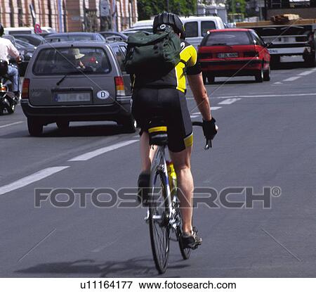 Stock Photo - Transport, Transportation, Urban transport, Urban transportation, Street, Driving, Riding. Fotosearch