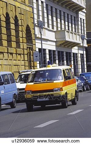 Transport, Transportation, Urban transport, Urban transportation, Ambulance, Sirene, Emergency View Large Photo Image Stock Photo - Transport, Transportation, Urban transport, Urban transportation, Ambulance, Sirene, Emergency. Fotosearch