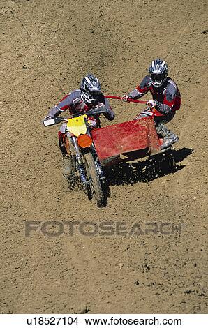 Picture - Sport, Motor, Motorbike, Motorbike sport, Motorbike sports, Bike, Tyre. Fotosearch