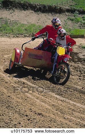 Stock Image - Sport, Motor, Motorbike, Motorbike sport, Motorbike sports, Bike, Tyre. Fotosearch
