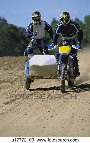 Stock Photo - Sport, Motor, Motorbike, Motorbike sport, Motorbike sports, Bike, Tyre. Fotosearch