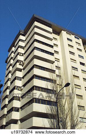 Picture - Building, Buildings, Architecture, Modern architecture, Window, Windows, Block of flats. Fotosearch