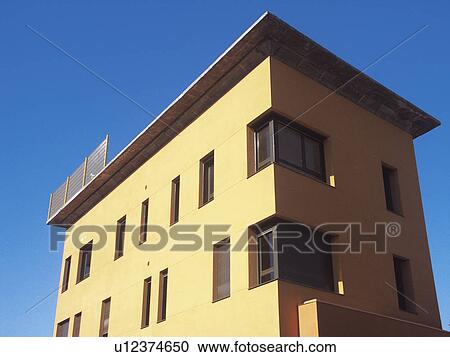 Building, Buildings, Architecture, Modern architecture, Window, Windows, Block of flats View Large Photo Image Stock Image - Building, Buildings, Architecture, Modern architecture, Window, Windows, Block of flats. Fotosearch