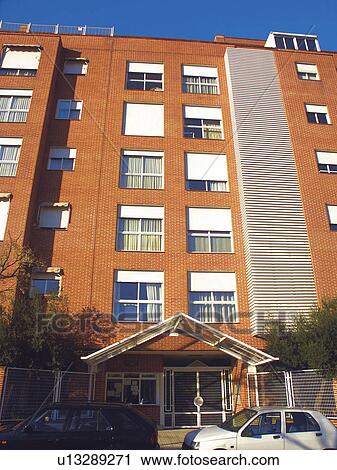 Building, Buildings, Architecture, Modern architecture, Window, Windows, Block of flats View Large Photo Image Stock Image - Building, Buildings, Architecture, Modern architecture, Window, Windows, Block of flats. Fotosearch